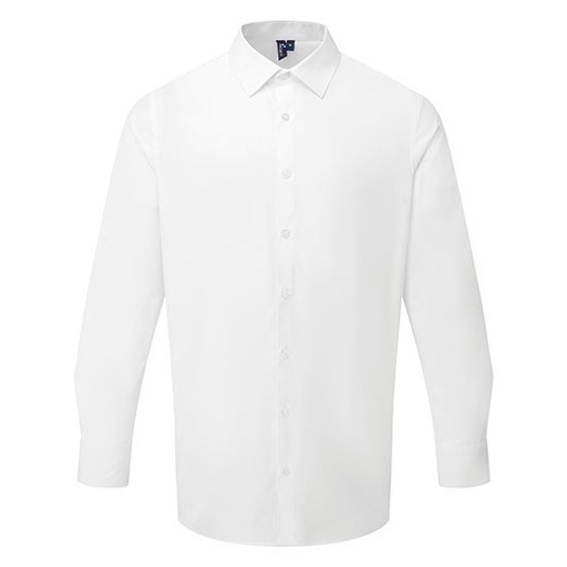 Koszula Męska Nowoczesny Kroj Długi Rękaw PW203 - White