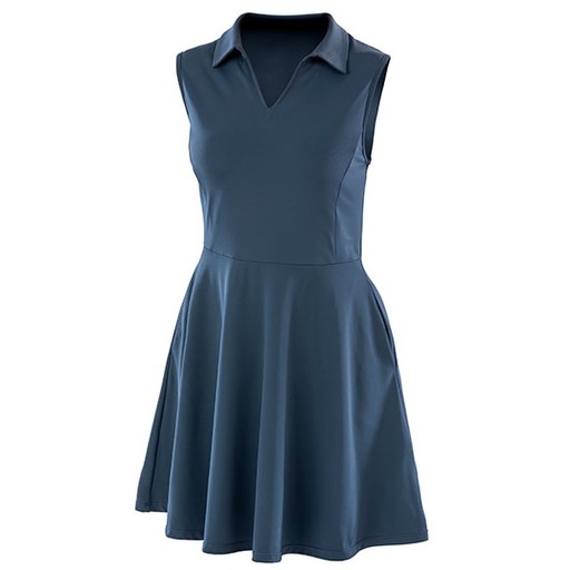 Damska sukienka sportowa slim RT799F - Navy