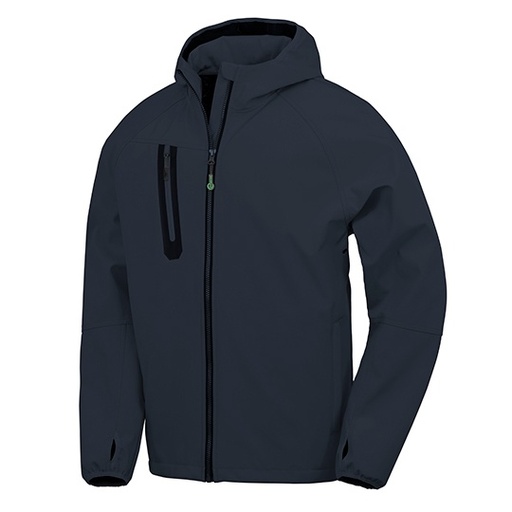 Kurtka Softshell 3-Warstwowa z Kapturem RT909 - Navy