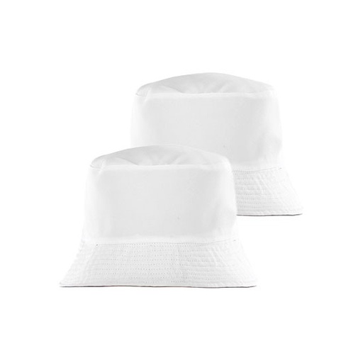 Dwustronny Kapelusz Bucket RT985 - White