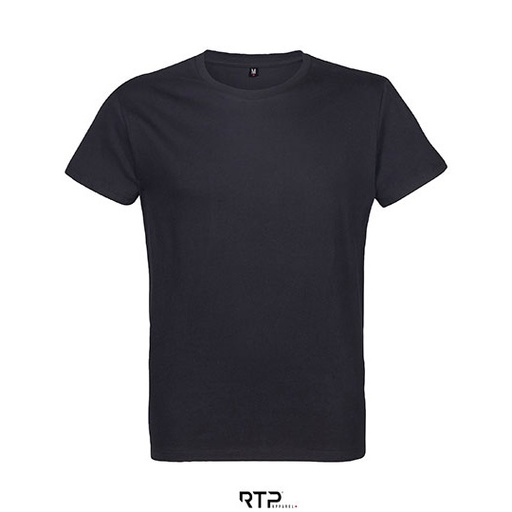 Koszulka Unisex Jersey 150 Dopasowana RTP04321 - Deep Black