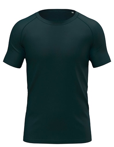 Koszulka Meska Sportowa Bezszwowa S8860 - Blue Midnight