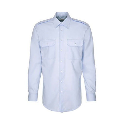 Męska koszula pilotka z długim rękawem SN146760 - Light Blue