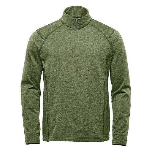 Bluza Męska Treningowa Odprowadzająca Wilgoć ST136 - Sage Green Heather