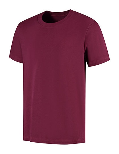 T-shirt Klasyczny Bawełna Organiczna SW391 - Bordeaux