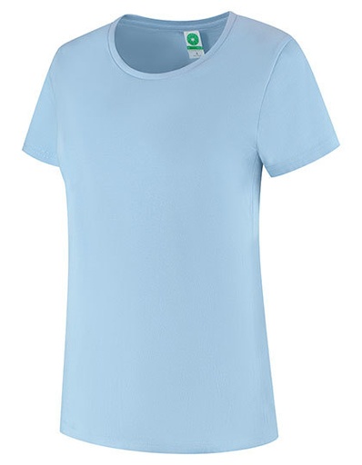Damski T-shirt Slim SWGL4 - Blue Mist