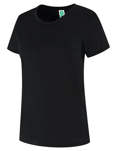 Damski T-Shirt Slim SWGL4 - Deep Black