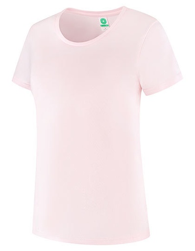 T-shirt Damski Slim Bawełna Organiczna SWGL4 - Light Pink