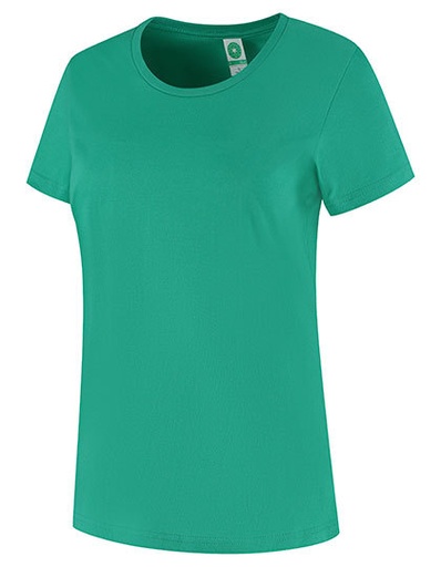 T-shirt Damski Slim Bawełna Organiczna SWGL4 - Kelly Green