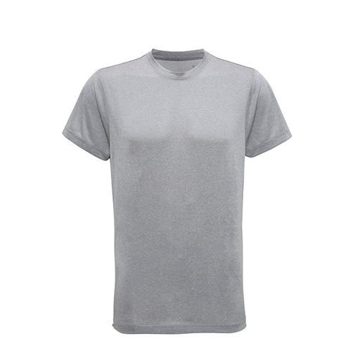 Męski T-shirt Sportowy TR010 - Silver Melange