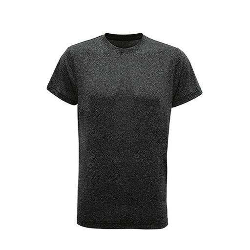 Męski T-shirt Sportowy TR010 - Black Melange