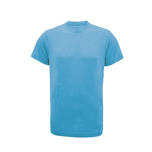 Męski T-shirt Sportowy TR010 - Turquoise Melange