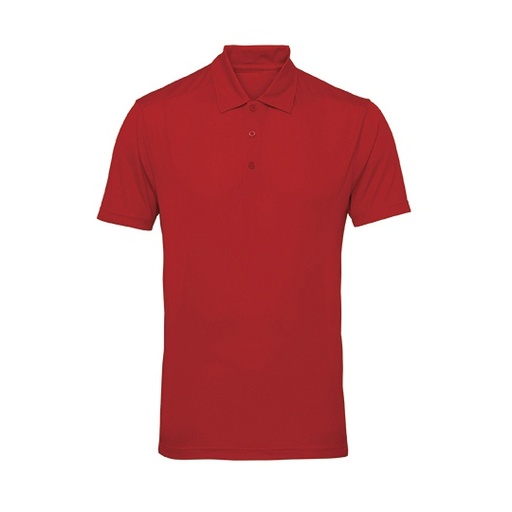 Koszulka Polo Krotki Rekaw Odprowadzajaca Wilgoc TR012 - Fire Red