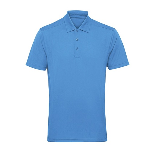 Męska koszulka polo z panelami TR012 - Sapphire