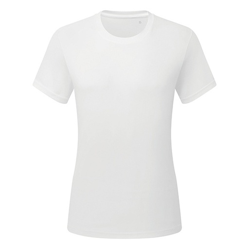 Damska koszulka sportowa z krótkim rękawem TR020 - White