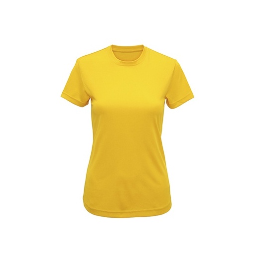 Koszulka Damska Sportowa Odprowadzajaca Wilgoc Elastyczna TR020 - Sun Yellow