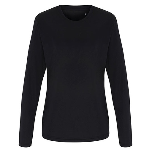 Damska koszulka z długim rękawem TR060 - Black