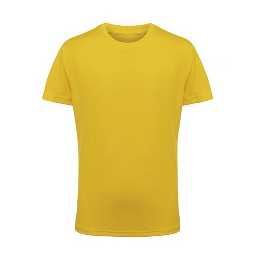 T-Shirt Dzieciecy Sportowy Odprowadzajacy Wilgoc TR10B - Sun Yellow