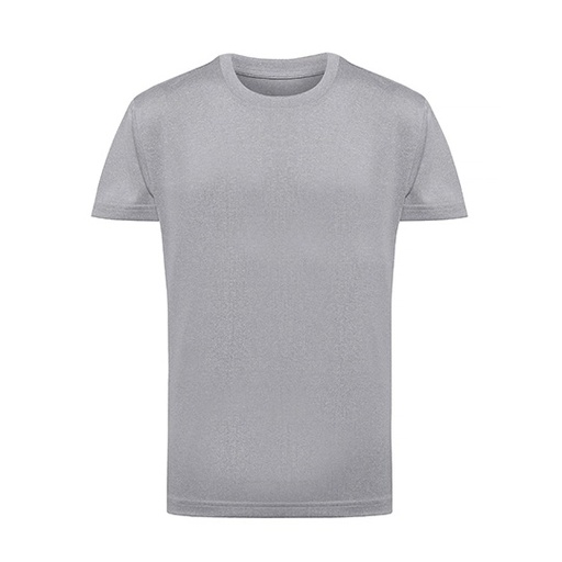 Dziecięcy T-shirt sportowy TR10B - Silver Melange