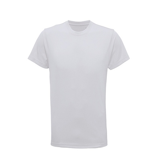T-shirt Meski Sportowy Odprowadzajacy Wilgoc TR501 - White