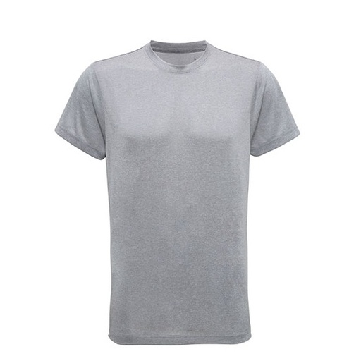 Męski T-shirt Sportowy TR501 - Silver Melange