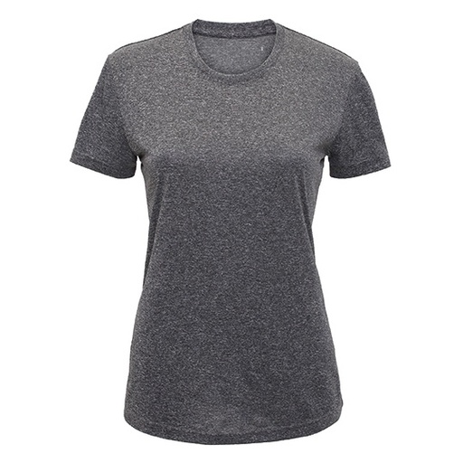 Damska koszulka sportowa TR502 - Black Melange