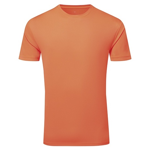 Męska Teksturowana Koszulka TR503 - Lightning Orange