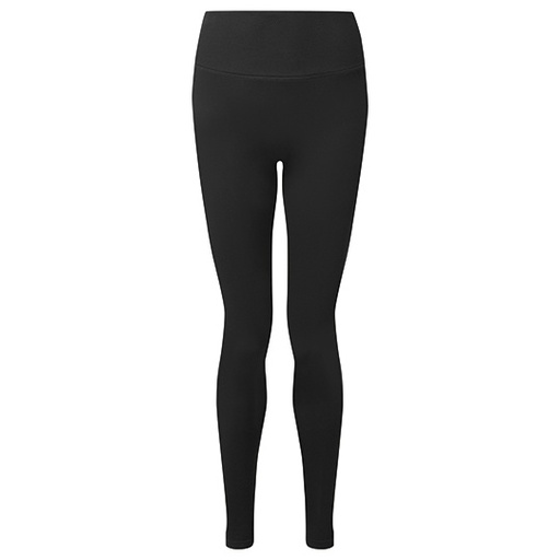 Legginsy Damskie Slim z Marszczeniem TR538 - Black