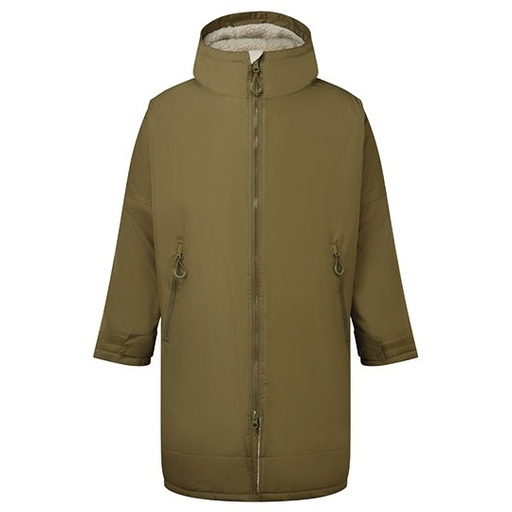 Kurtka Oversize Polar Sherpa TR800 - Olive & Natural