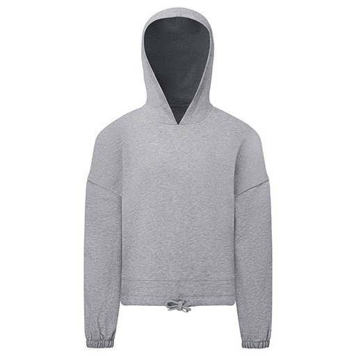 Bluza dziecięca krótka oversize TR85B - Heather Grey