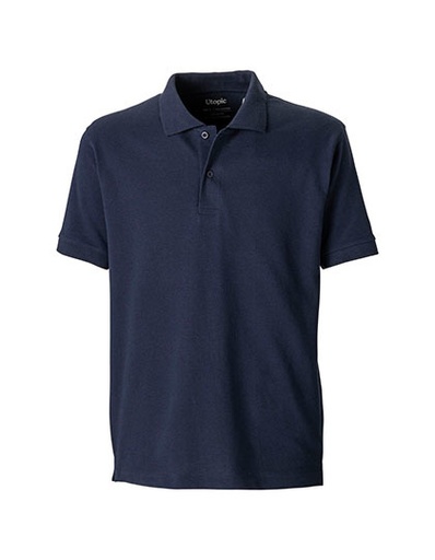 Koszulka polo unisex z krótkim rękawem UT23005 - Blue