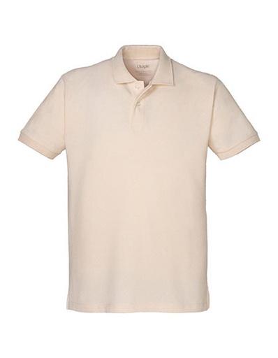 Koszulka polo unisex z krótkim rękawem UT23005 - Natural