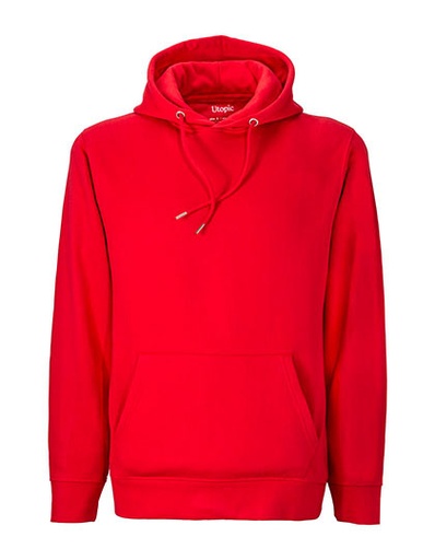Bluza Unisex Bawelna Poliester Recykling UT23007 - Red
