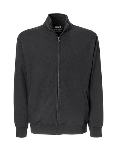 Bluza unisex z zamkiem UT24002 - Black