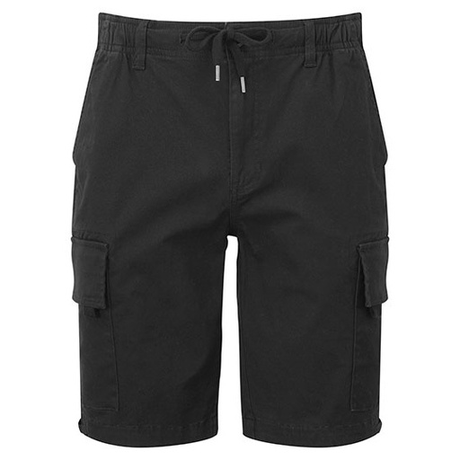 Męskie Szorty Cargo z Troczkami WB903 - Black