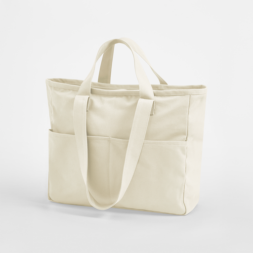 Torba płócienna z kieszeniami WM604 - Natural