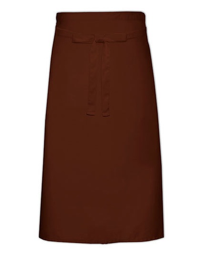 Fartuch Kucharski Diagonalny Dekatyzowany X70140 - Brown