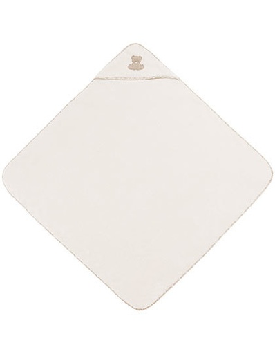 Ręcznik z kapturem dla dzieci XF601 - Ivory
