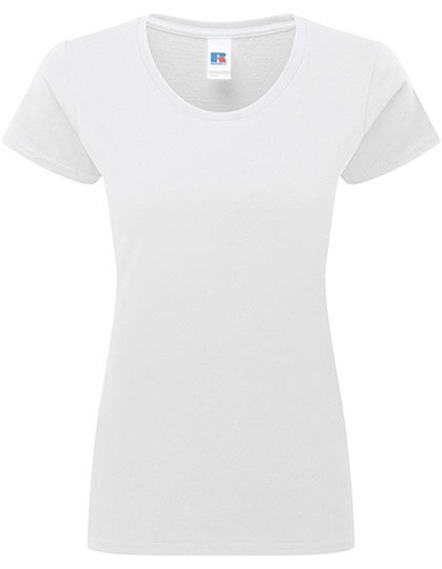 Damski klasyczny T-shirt Z180F - White