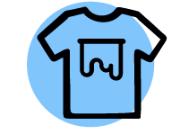 Sitodruk plastizolowy na torbie kolorowej 