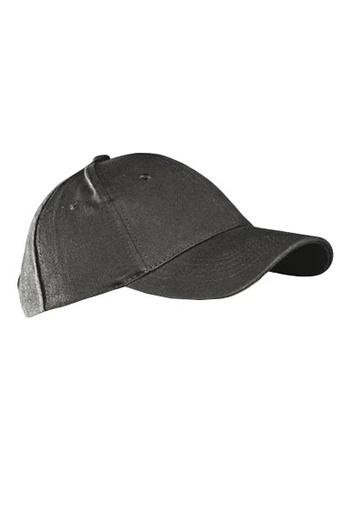 Czapka 6-panelowa z zapięciem na rzep CZ 6P BAWEŁNA - Ciemny szary