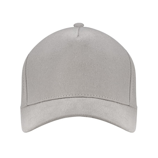 Czapka 5-panelowa CZA 5P ZAP MET - Jasny szary
