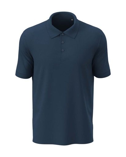 Polo męskie klasyczne S9060 - Navy Blue