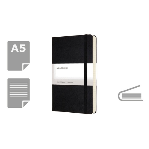 MOLESKINE Notatnik ok. A5 VM307-03 - Czarny