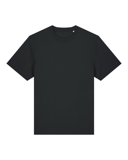 Unisexowy gruby t-shirt STTU171 - Black