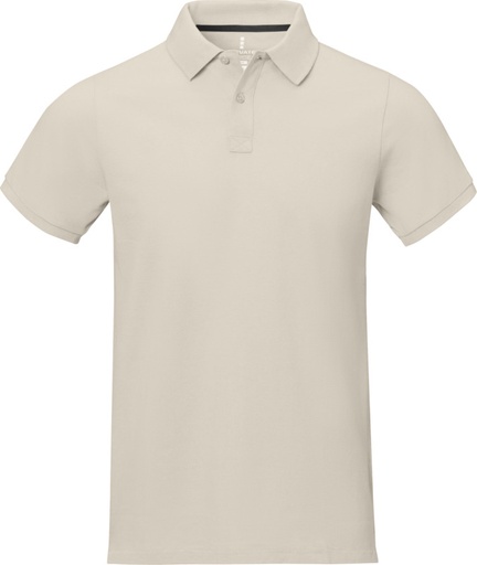 Męskie polo Piqué EL38080 - Sandstone