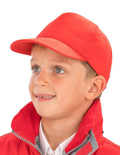 Junior Boston Printers Cap Result Headwear RC084J - Odzież dziecięca