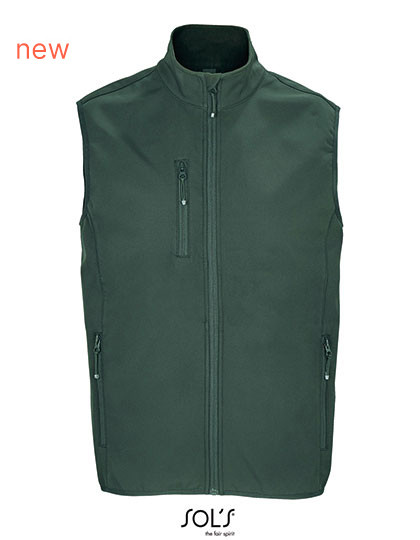 Men´s Falcon Zipped Softshell Bodywarmer SOL´S 03825