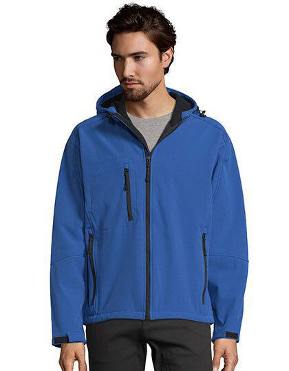 Men´s Hooded Softshell Jacket Replay SOL´S 46602 - Soft-Shell