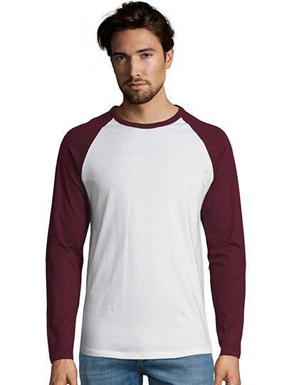 Men´s Funky Long Sleeve T-Shirt SOL´S 02942 - Z długim rękawem